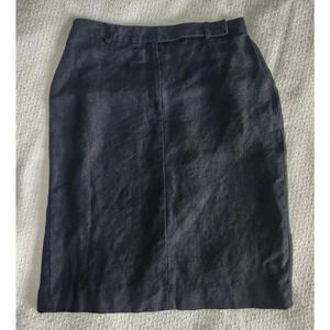 346 Brooks Brothers Irish Linen Pencil Skirt